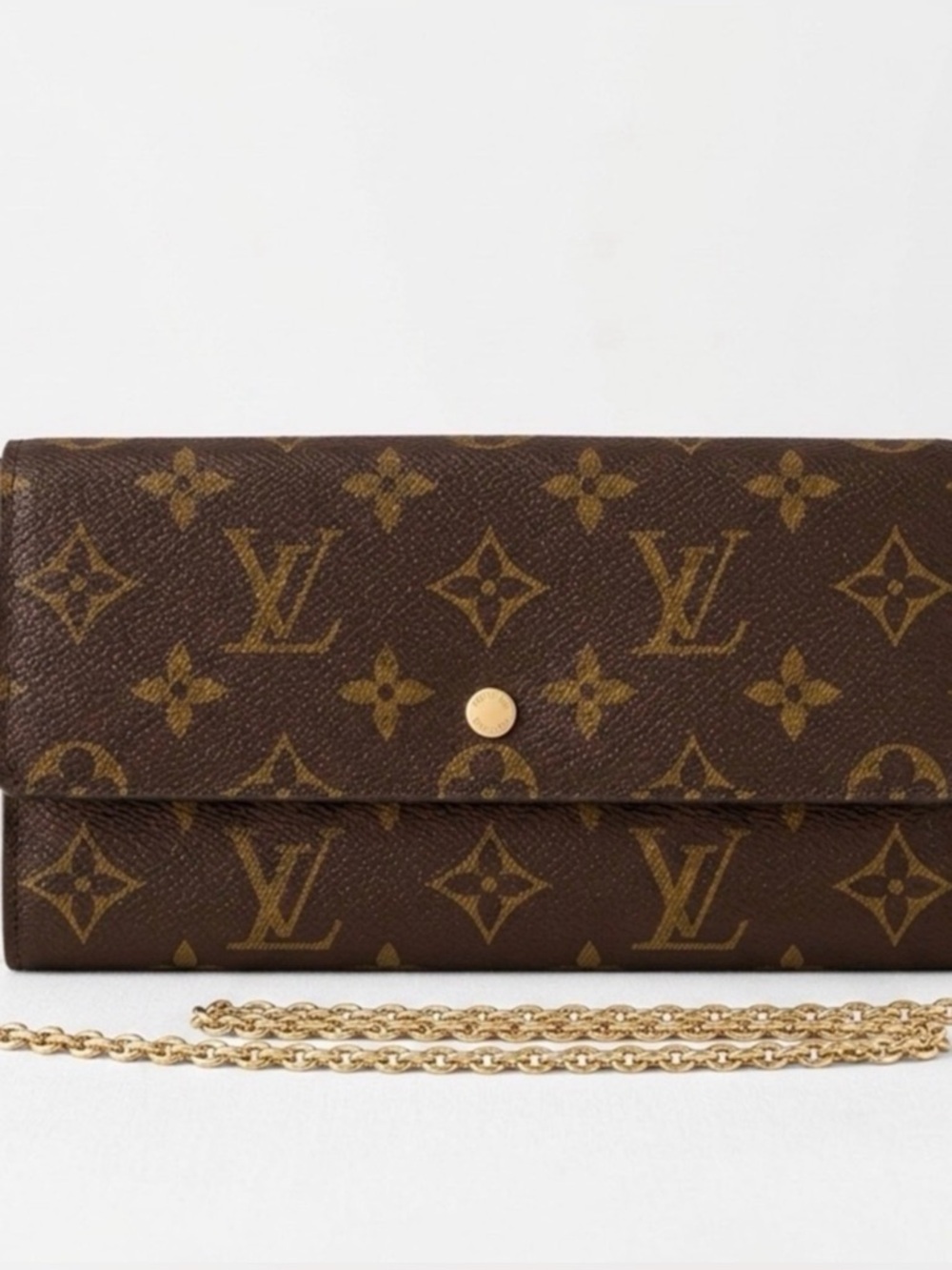 Louis Vuitton Monogram Clutch-Long Wallet-COA-France 1989 Box+Dust bag+Crossbody - Picture 3 of 16